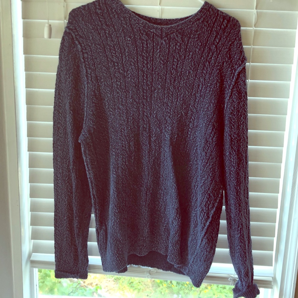 Tommy Bahama Knit Sweater Navy Blue